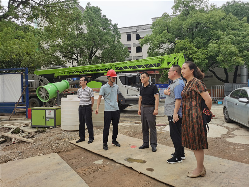 察实情解难题 办实事促发展——范明光深入新校区建设现场开展实地调研